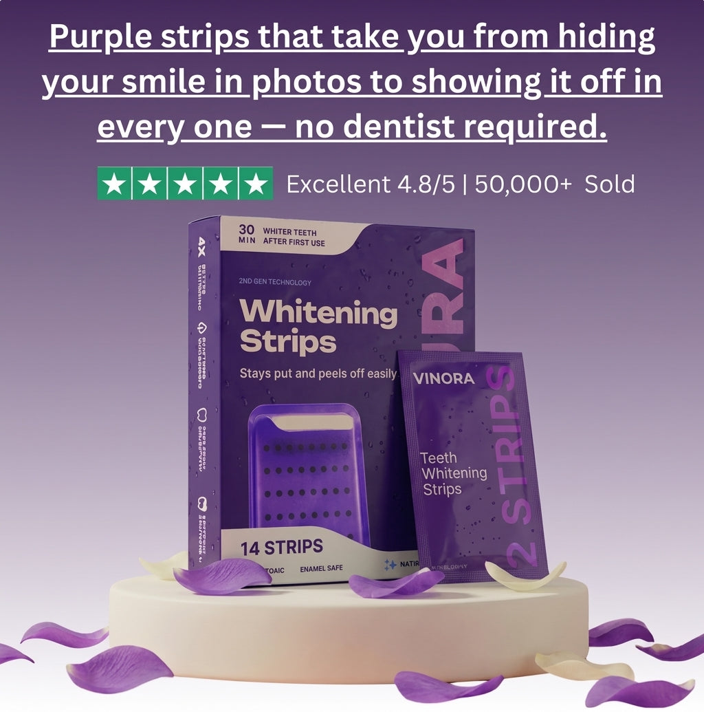 Vinora Purple Whitening Strips