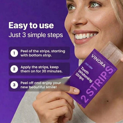 Vinora Purple Whitening Strips